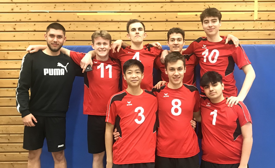Volleyball: 3. Platz im Regierungspräsidiumsfinale der WK I Jungen