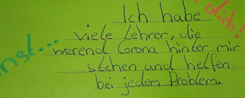 Klagen, Vertrauen und Dank