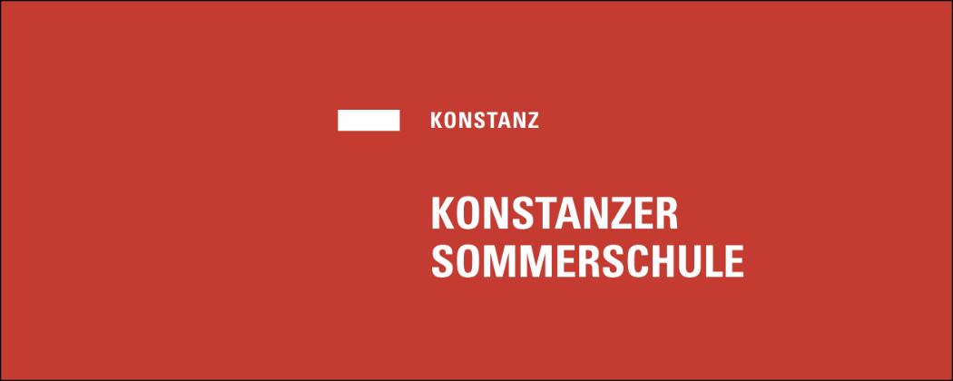 Konstanzer Sommerschule: Es gibt noch freie Plätze!