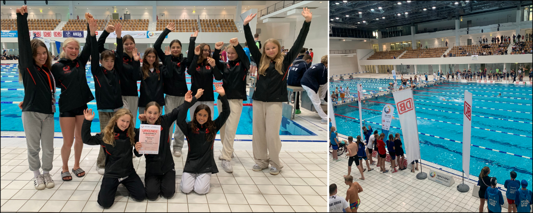 Die Ellenrieder Sharks beim Bundesfinale in Berlin