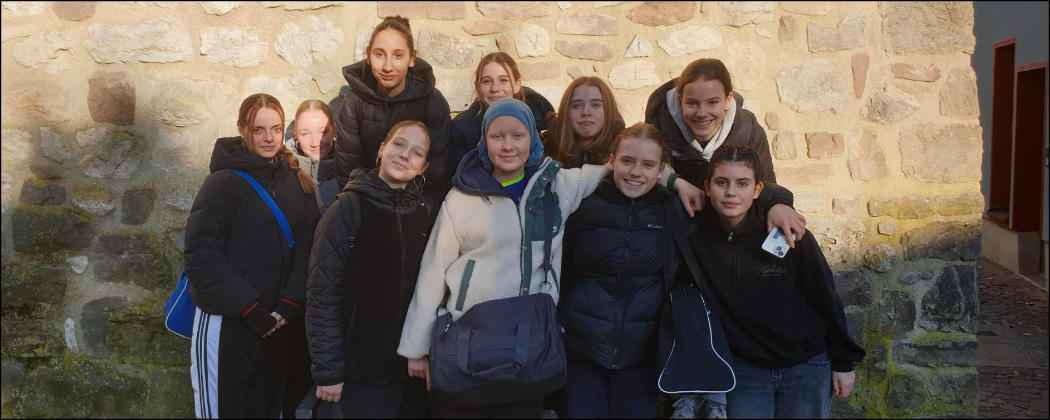 Die Volleyball-Mädchen bei der RB-Zwischenrunde