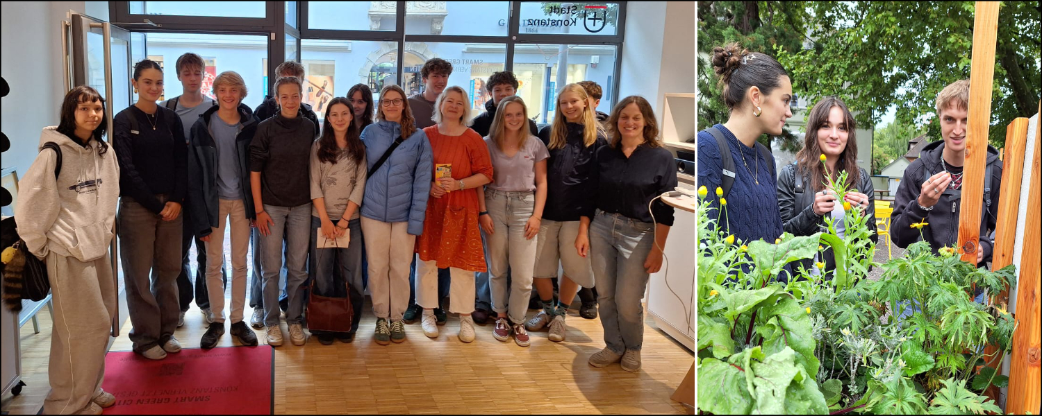 Erdkunde-Basiskurs besucht den Smart Green City Begegnungsraum der Stadt Konstanz
