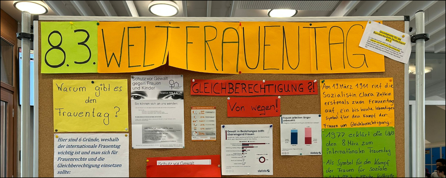 Weltfrauentag am 8. März