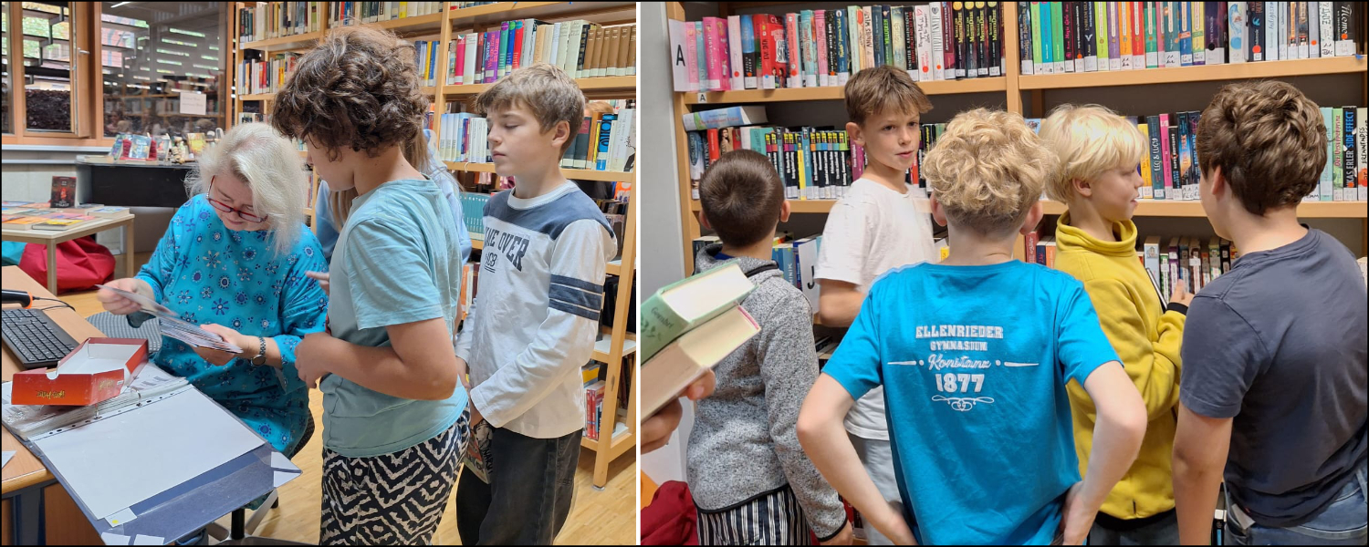 Die Bibliothek ist wieder geöffnet